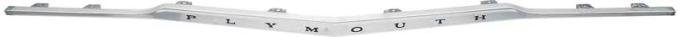 1973-76 Valiant, Duster, Scamp, "Plymouth" Upper Grill Molding