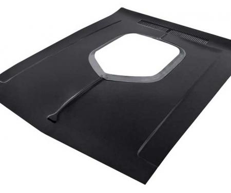 OER 1970-74 Dodge Challenger, Shaker Hood Assembly, w/o Hood Pin Holes, EDP Coated MM1119A