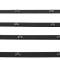 OER 1960-63 Chevrolet, GMC Pickup, Suburban, Window Felt Weatherstrip Set, Inner & Outer, 4 Piece Set CR1069
