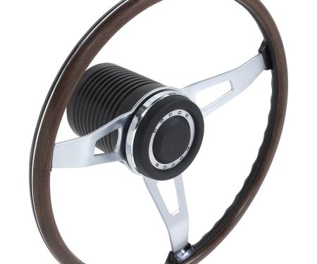 1970 Challenger Wood Grain Rim Blow Steering Wheel Kit