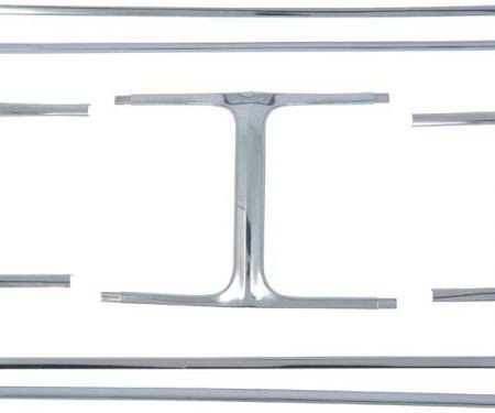 OER 1969 Dodge Charger 7 Piece Grill Molding Set MB2173