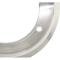 OER 15"X 7" Trim Ring, 2-3/4" Deep, Brushed Aluminum Finish With Polished Step Lip MW898