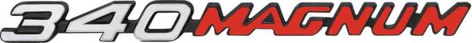 OER 1971-73 340 Magnum Hood Emblem 3573632