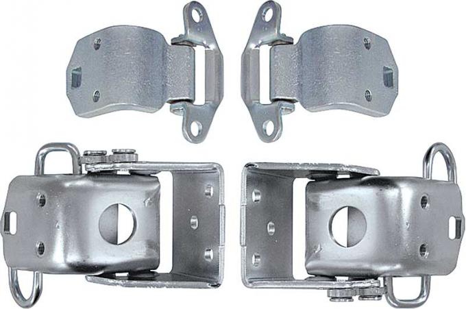 OER 1967-74 Dodge/Plymouth, A-Body, Door Hinge Kit, Upper and Lower, RH and LH Sides, 4-Piece Kit *881370