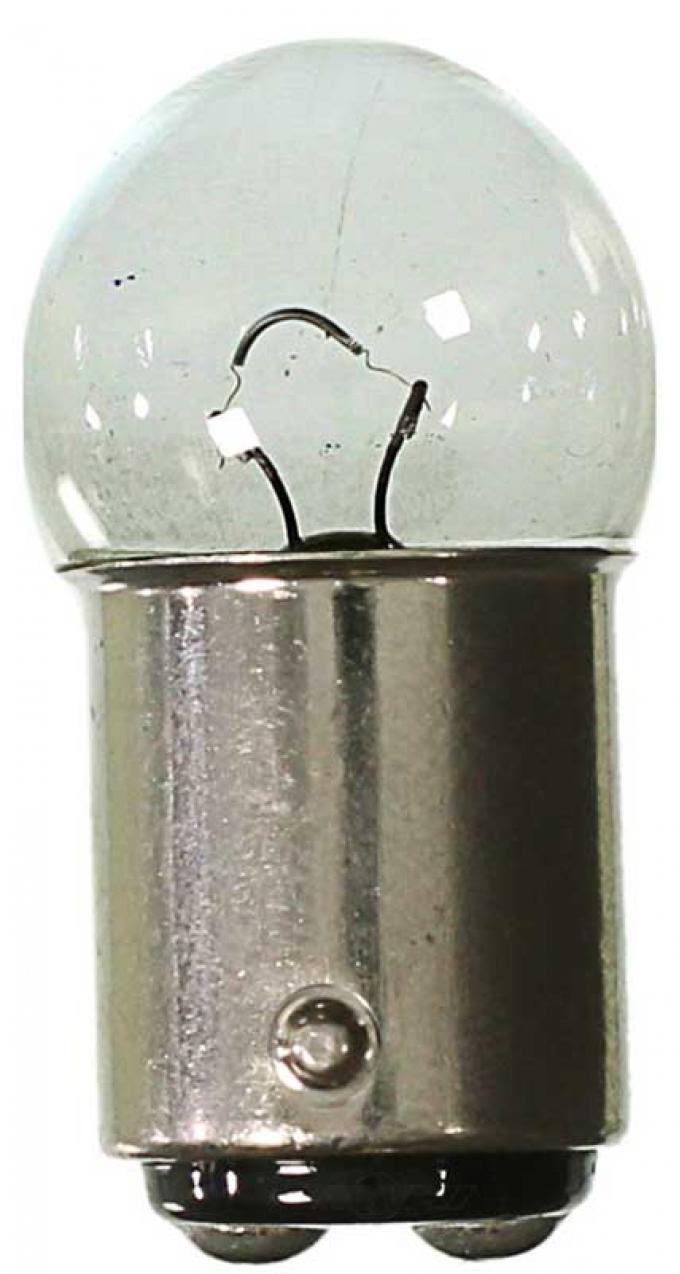 OER Bayonet 6 CP Clear Bulb, G-6 Double Contact, 12-volt 90