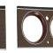 OER 1970-71 Barracuda, Cuda, Challenger, Woodgrain Rallye Gauge/Switch Bezel Set, Convertible, 4 Switch ME1485
