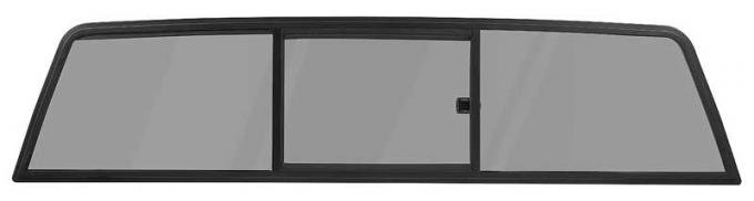OER 1973-91 Chevy, GMC Pickup Truck, Rear Sliding Glass Window, Three Panel Design, Dark Limo Privacy Tint DY90007Y