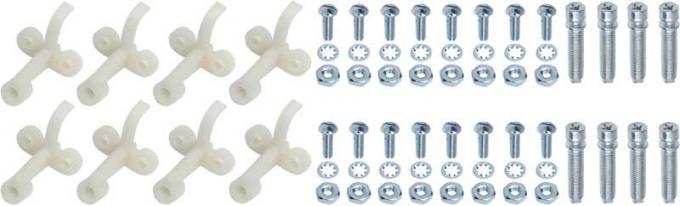 OER 1958- 63 GM Headlamp Adjuster Hardware Set - 64 Piece Set B1435