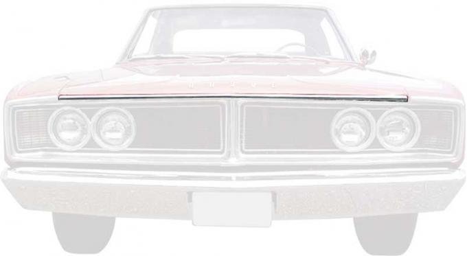 OER 1966 Dodge Coronet Hood Lip Molding MN2171