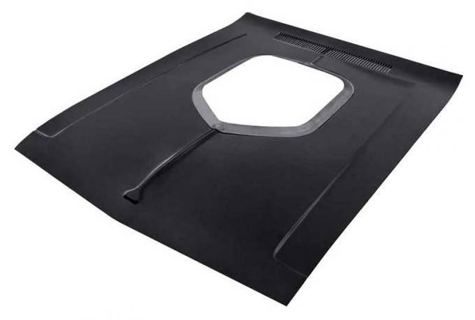OER 1970-74 Dodge Challenger, Shaker Hood Assembly, w/o Hood Pin Holes, EDP Coated MM1119A