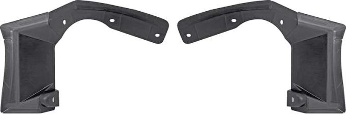 1970-72 Challenger, 1970, 1972-74 Barracuda, Cuda, Inner Headlamp Splash Shields, RH & LH, Pair