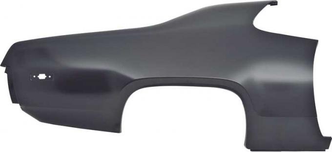 OER 1972 Plymouth B-Body, Complete Quarter Panel, RH, EDP Coated MM1344A