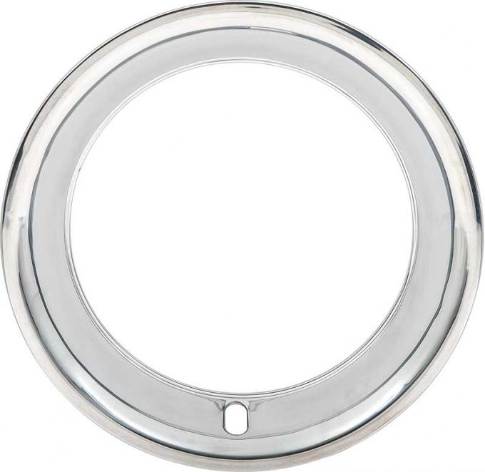 OER 15" Stainless Steel 2-1/4" Deep Rally Wheel Trim Ring for Reproduction Wheels Only TK3125