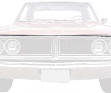 OER 1966 Dodge Coronet Hood Lip Molding MN2171