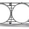 1971-72 Plymouth B-Body, Headlamp Bezel, 2 Door, Hardtop, Silver/Black, RH Passenger Side