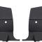 1970-74 Dodge Challenger, Interior Rear Side Panels, Black, Pair