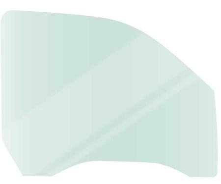 1999-2007 Chevy, GMC Pickup, Avalanche, Silverado, Suburban, Sierra, Yukon, 4-Door, Front Door Window Glass, Light Green Tint, RH Passenger Side