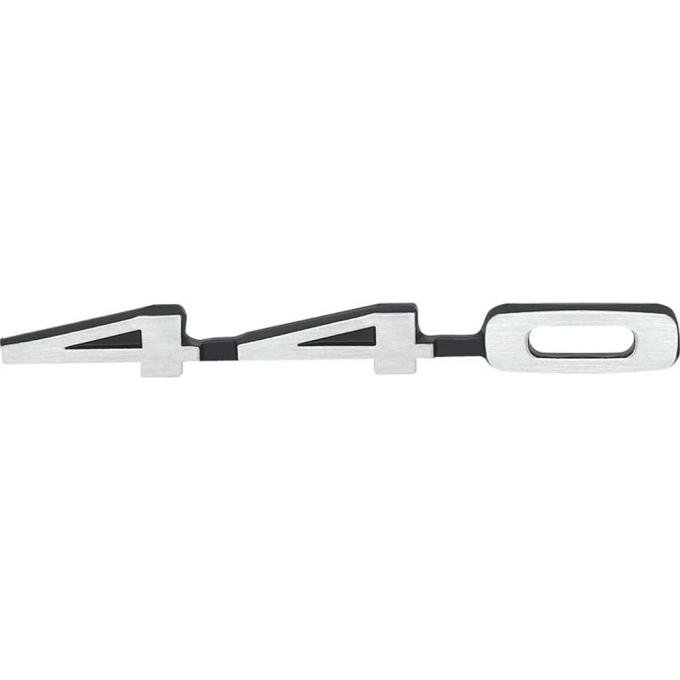 1969-70 Coronet, GTX, "440" Hood Emblem, Mopar Licensed