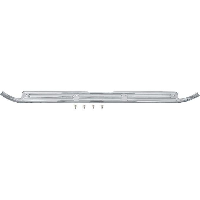 OER 1967-72 Chevy, GMC Truck, Chrome Door Sill Plate, with Hardware, Each 3890785