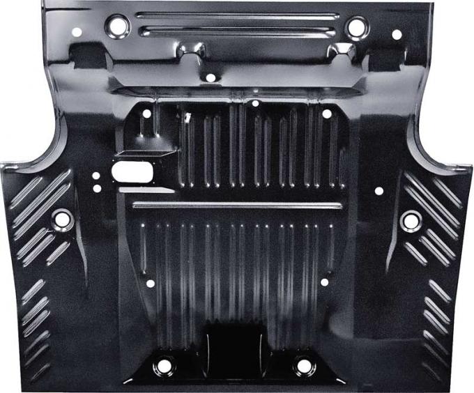 OER 1968 Dodge Charger, Full Trunk Floor Pan, 1968 Early Design, EDP Coated MM8309