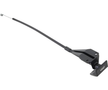 1968-70 Dodge, Plymouth B-Body, Dash Vent Cable and Handle, 16", LH Drivers Side