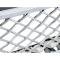 2007-14 Avalanche, Suburban, Tahoe, Lower Grill, Chrome Trim, Silver Mesh Inserts