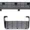 OER 1971-72 GTX, Road Runner, Satellite, Sebring Plus, Grill Set With Lower Grill, 2 Door Hardtop, 6-Pcs *MB9919