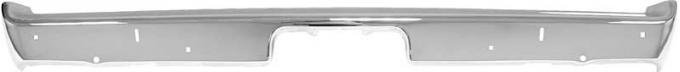 OER 1972 Dodge Challenger Reproduction Chrome Rear Bumper With Jack Slots MM1020