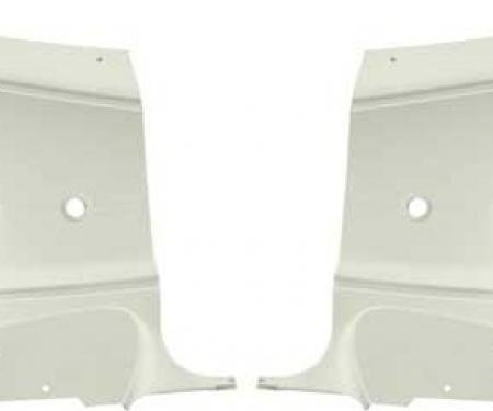 OER 1970-74 Barracuda / 'Cuda White Rear Panels ME860200