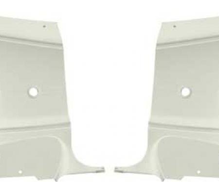 OER 1970-74 Barracuda / 'Cuda White Rear Panels ME860200