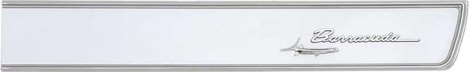 OER 1967-69 Barracuda, Glove Box Trim Plate MA573