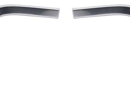 1970-71 Barracuda Gran Coupe, 1972-74 Barracuda, Cuda, Rear Tail Corner Molding Set, 2-Piece Set