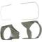 1970 Barracuda, Cuda, Headlamp Bezel Set, With Stainless Steel Trim Moldings, Unpainted