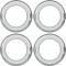 OER 1969-76 Mopar A-B-E Bodies Chrome 15 X 7" Or 15 X 8" Trim Wheel Ring Set, 2-1/2" Deep MP500668