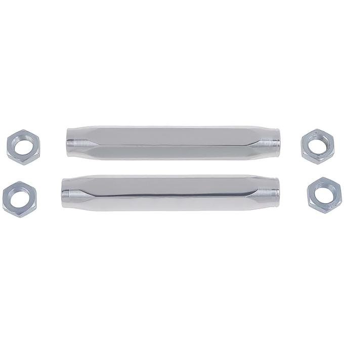 OER 1958-64 Chevrolet Impala, Full Size, 1962 Chevy II, 1960-64 C10 Truck, Aluminum Tie Rod Sleeves, With Jam Nuts, Polished 154124