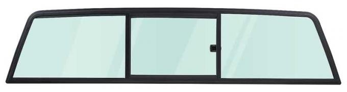 OER 1973-86 C/K, 1987-91 R/V Pickup, Sliding Rear Window, Three Panel Design, Light Green Tint DY90007T