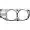 OER 1971-72 Plymouth B-Body - 2 Door Hardtop Headlamp Bezel - RH 3442018