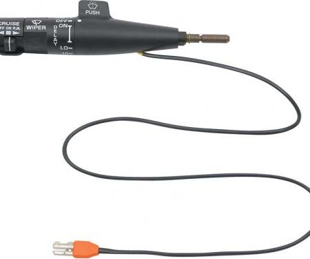 OER 1984-90 GM Vehicles, Combination Switch, With Cruise, With Pulse Wipers, Black 25075752