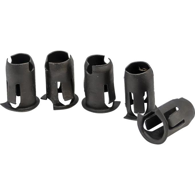 1948-UP Ford Car, Pickup Truck, Emblem Barrel Clips, For 1/4 inch Stud, Fits 9/32 inch Hole Diameter, 5-Pack