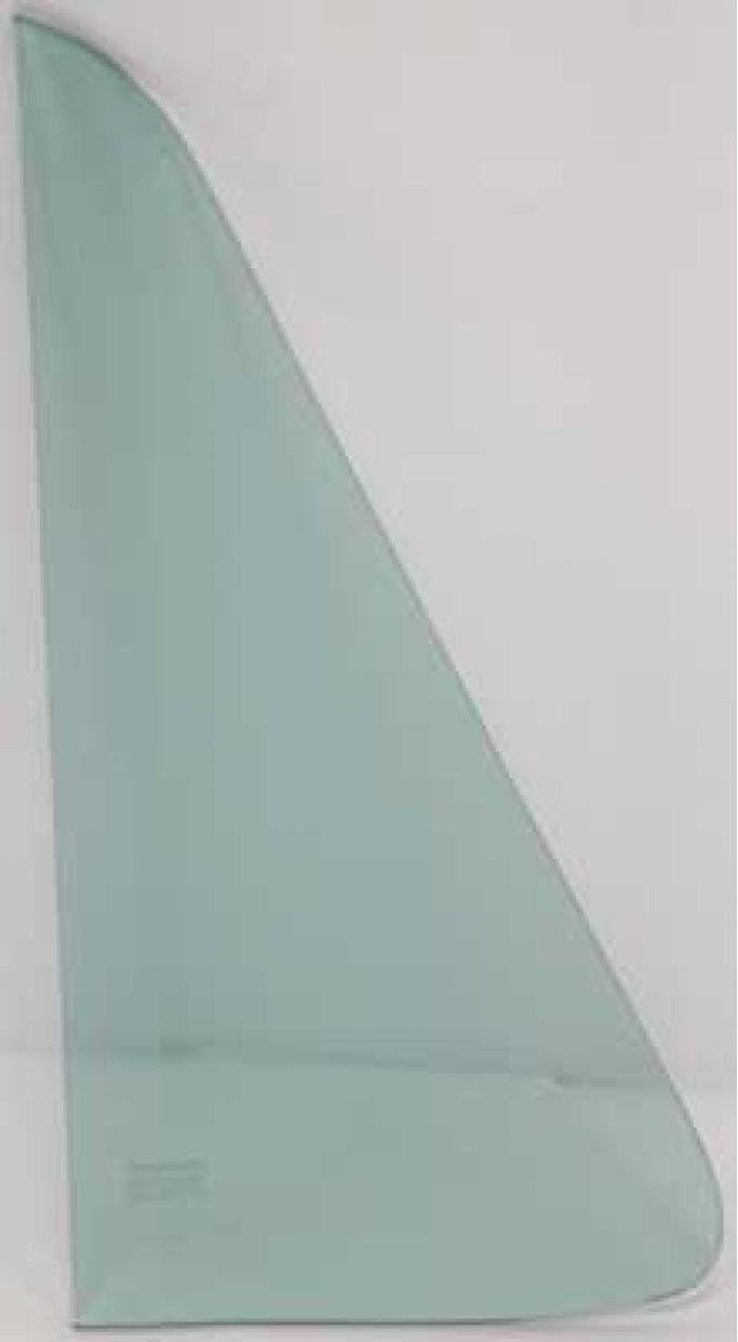 1964-66 Chevrolet, GMC Pickup Truck, Door Vent Window Glass, Green Tinted, 8" x 16", RH or LH, Each