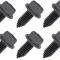 OER 1955-74 GM, Bolt, Pointed Tip with Hex Washer Head, 5/16-18 x 3/4", Black Phosphate, 10 Piece Set *K1551