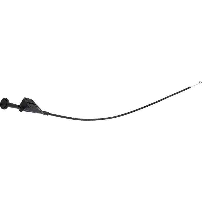 1971-74 Barracuda, Cuda, Challanger, Dash Vent Cable, with Handle, 31-1/4", w/o AC, RH Passenger Side