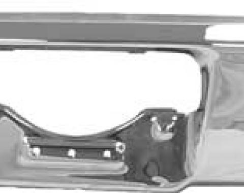 Plymouth B-Body Chrome Rear Bumper, 1969