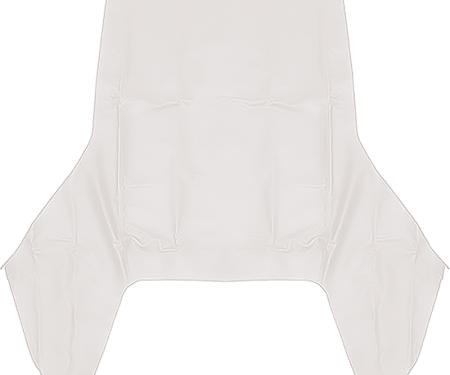 1965-66 Dodge Dart GT, Convertible Top, Pinpoint, White