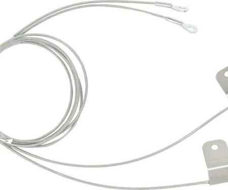 1970-71 Mopar E-Body Convertible Hold Down Cables