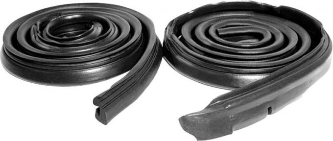 OER 1968-70 Mopar B-Body 2 Door Hardtop Roof Rail Weatherstrips MB1290