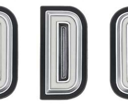 OER 1968 "DODGE" Coronet Grill Emblem Letter Set RM4230