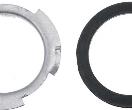 OER 1962-76 Mopar Zinc Fuel Sender Lock Ring With Rubber Gasket MF292