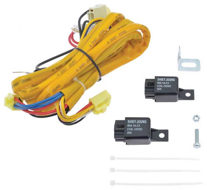 OER H4 - 2 Headlamp System Wiring Upgrade Set MX01132