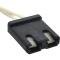 1956-96 AMC, Chrysler, GM, Ford, Wiring Connector, 2-Terminal, Female, Various Applications